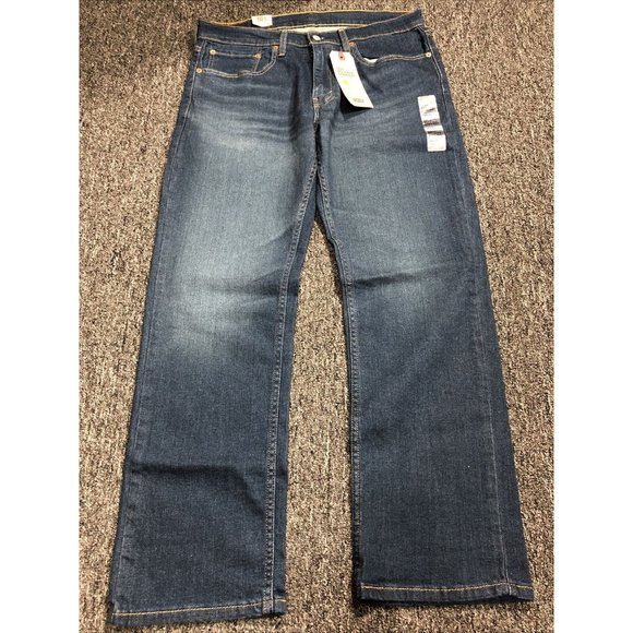 Levis Mens 559 Relaxed Fit Straight Denim Blue Jeans Tag Size 34X30